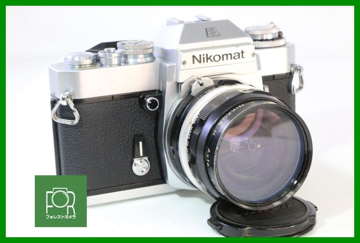 点検済 ニコン Nikon NIKOMAT EL NIKKOR-H Auto 28mm F3.5 シャッター全速 露出計完動 5421