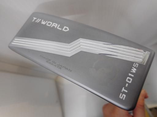 本間ゴルフ TOUR WORLD ST-01ws 34インチ パター PT スチール フレックスその他 メンズ 男性用 右利き 右用 Cランク ゴルフクラブ