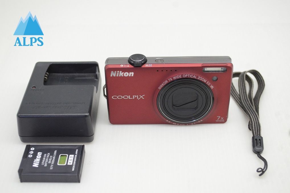 Nikon ニコン COOLPIX S 6000 コンパクトデジタルカメラ レッド 251101 z
