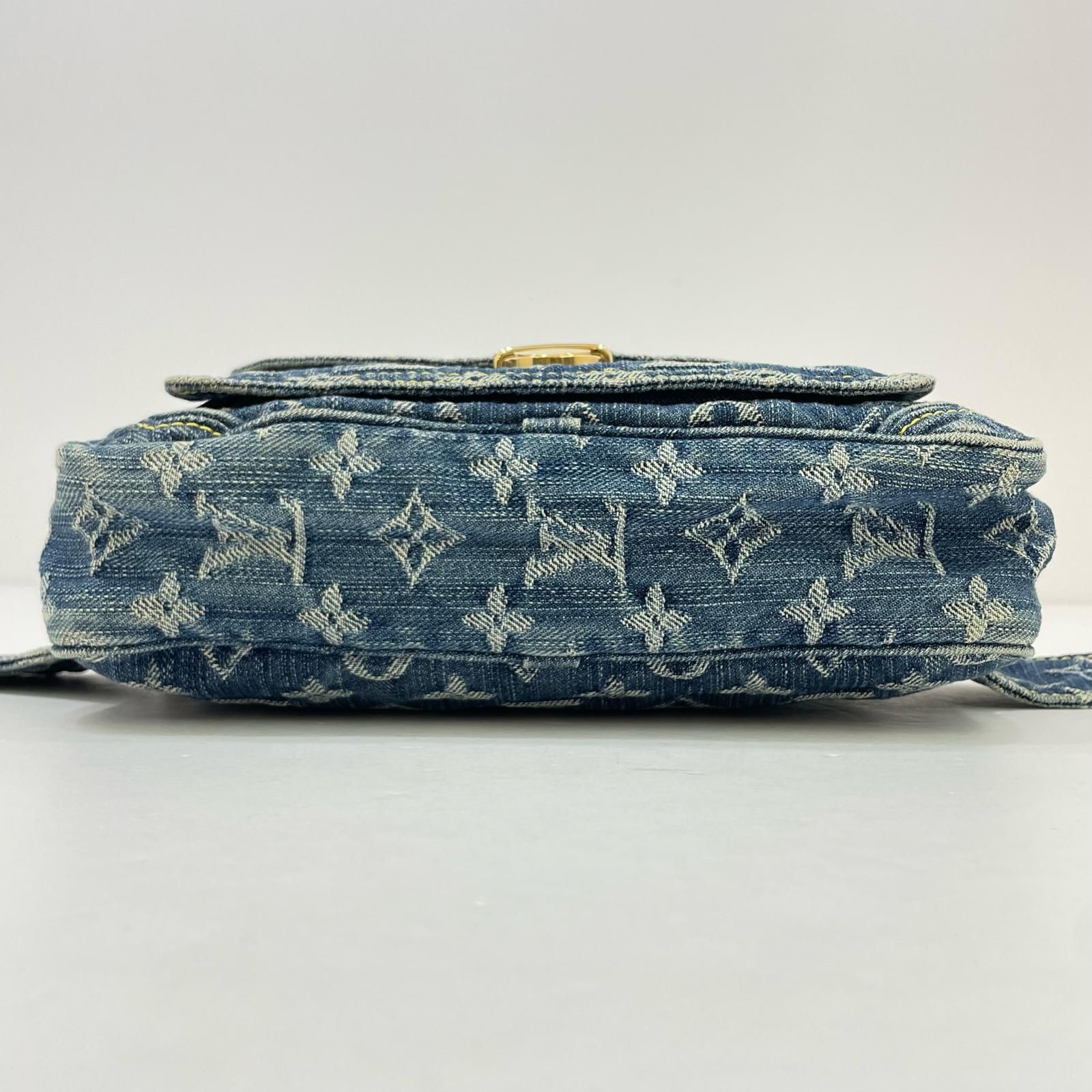 中古】LOUIS VUITTON | ルイ・ヴィトン バムバッグ モノグラム デニム
