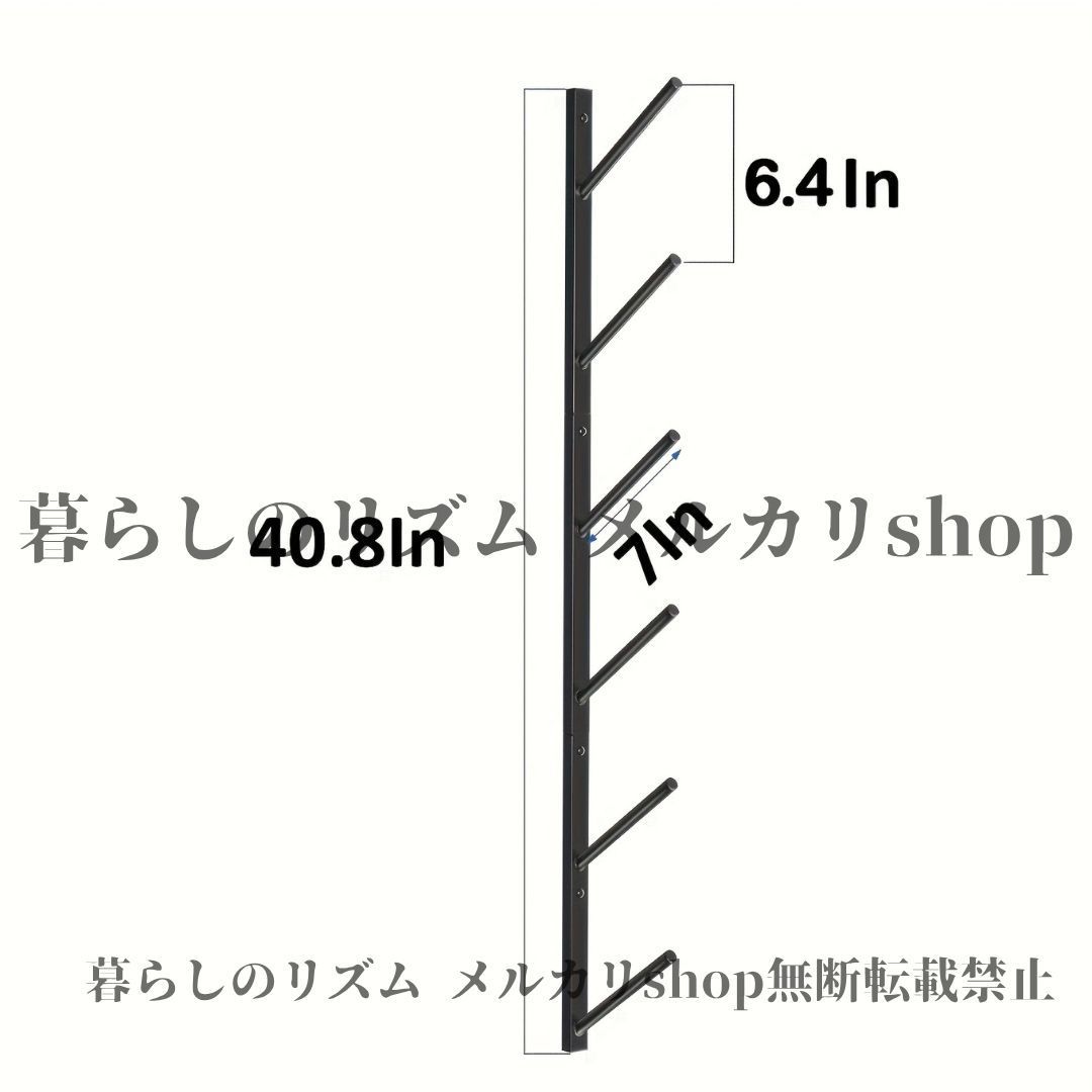壁掛け収納 ヘビーデューティーカーボン製 スケートボード スノーボード 壁掛け 縦型省スペースハンガーラック 高さ調整 複数ボード対応 スケート スキー 洞窟型収納棚 耐久性 スポーツ用品 ディスプレイオーガナイザー 倉庫 ガレージ ブラック