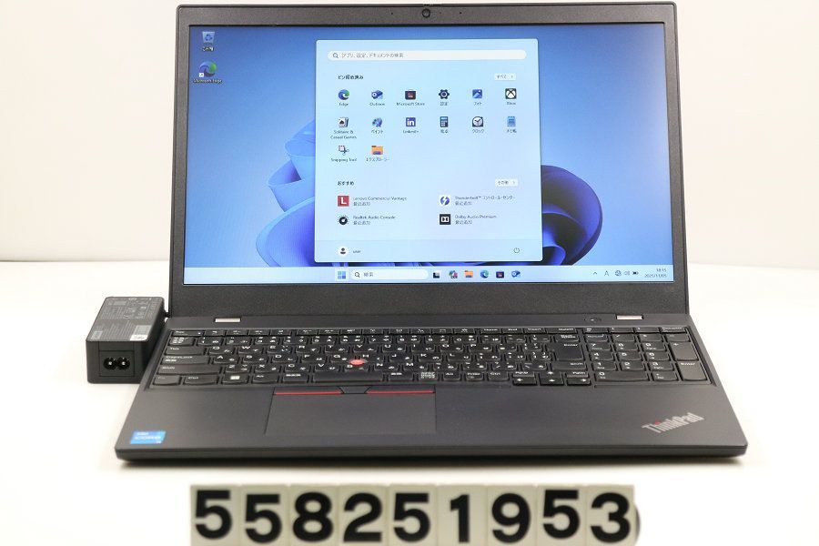 Lenovo ThinkPad L15 Gen2 Core i5 1135G7 2.4GHz 8GB 256GB SSD 15.6W FWXGA 1366x768 Win11 558251953