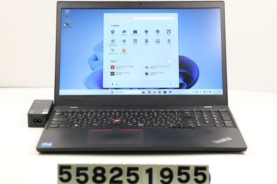 Lenovo ThinkPad L15 Gen2 Core i5 1135G7 2.4GHz 8GB 256GB SSD 15.6W FWXGA 1366x768 Win11 558251955