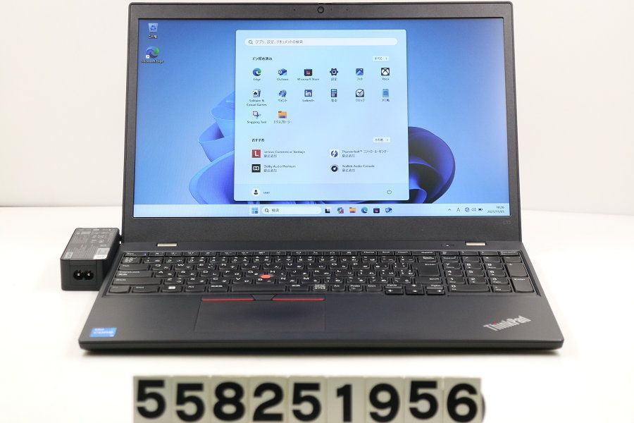 Lenovo ThinkPad L15 Gen2 Core i5 1135G7 2.4GHz 8GB 256GB SSD 15.6W FWXGA 1366x768 Win11 558251956