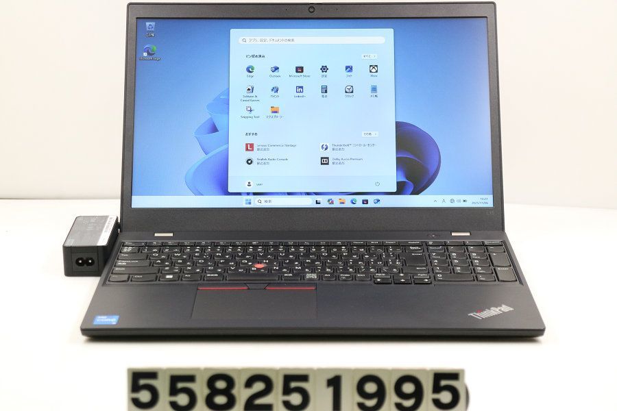 Lenovo ThinkPad L15 Gen2 Core i5 1135G7 2.4GHz 8GB 256GB SSD 15.6W FWXGA 1366x768 Win11 558251995