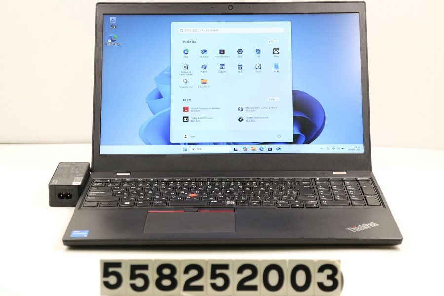 Lenovo ThinkPad L15 Gen2 Core i5 1135G7 2.4GHz 8GB 256GB SSD 15.6W FWXGA 1366x768 Win11 558252003
