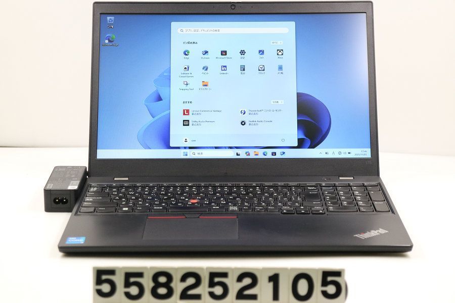 Lenovo ThinkPad L15 Gen2 Core i5 1135G7 2.4GHz 8GB 256GB SSD 15.6W FWXGA 1366x768 Win11 558252105