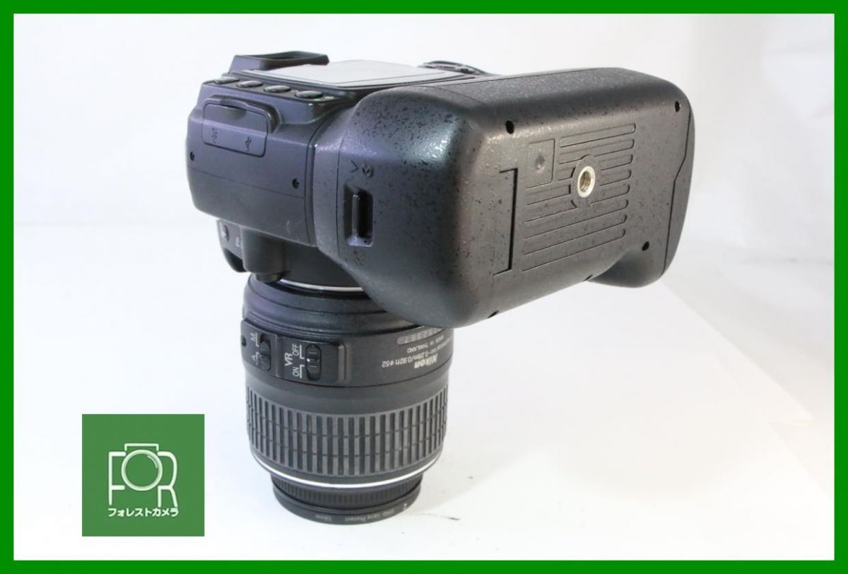 点検済 Nikon D40X AF-S 18-55mm S数わずか8070回 単三電池対応マガジンつき 単三電池 4GB SDカードつき 4907