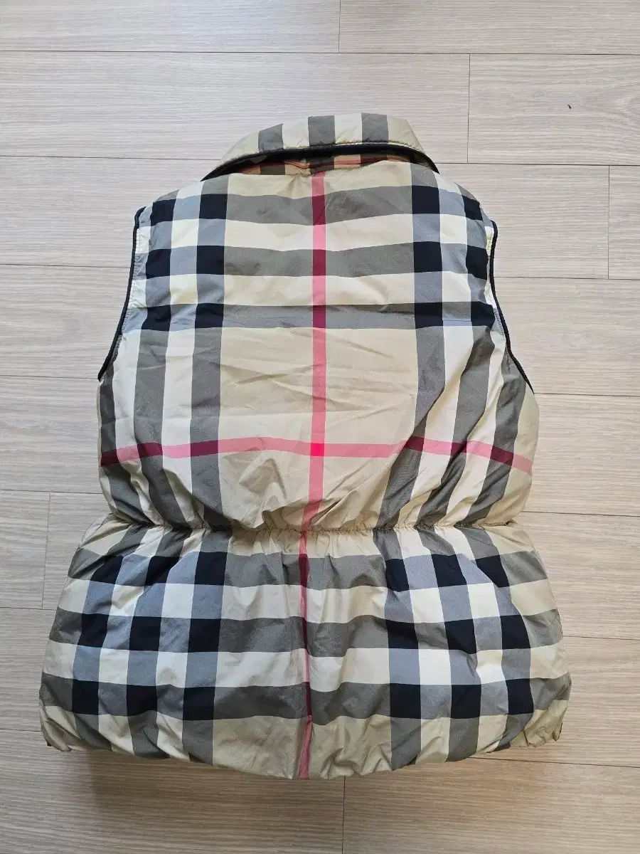バーバリー チェック ダウン ベスト 120