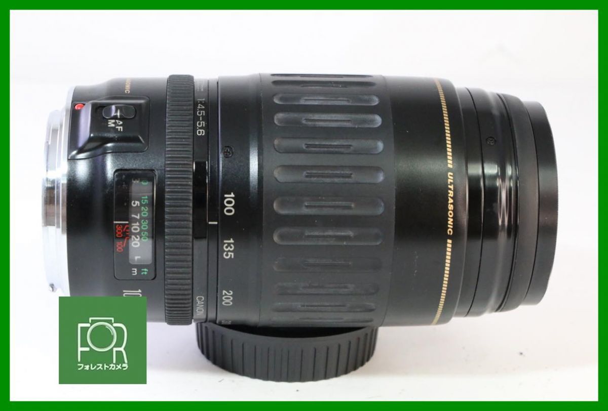 点検済 キヤノン Canon EF 100-300mm F4.5-5.6 USM 前後キャップ フィルター付き 8911