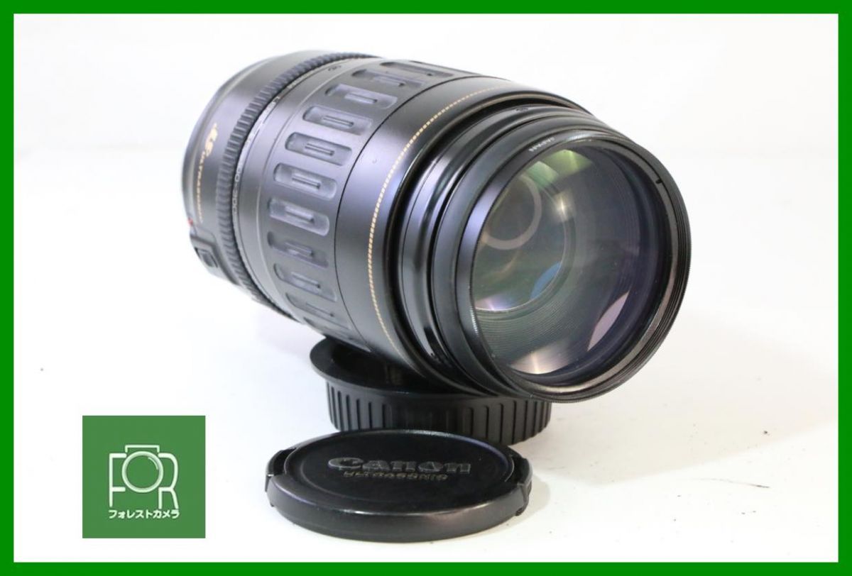 点検済 キヤノン Canon EF 100-300mm F4.5-5.6 USM 前後キャップ フィルター付き 8911
