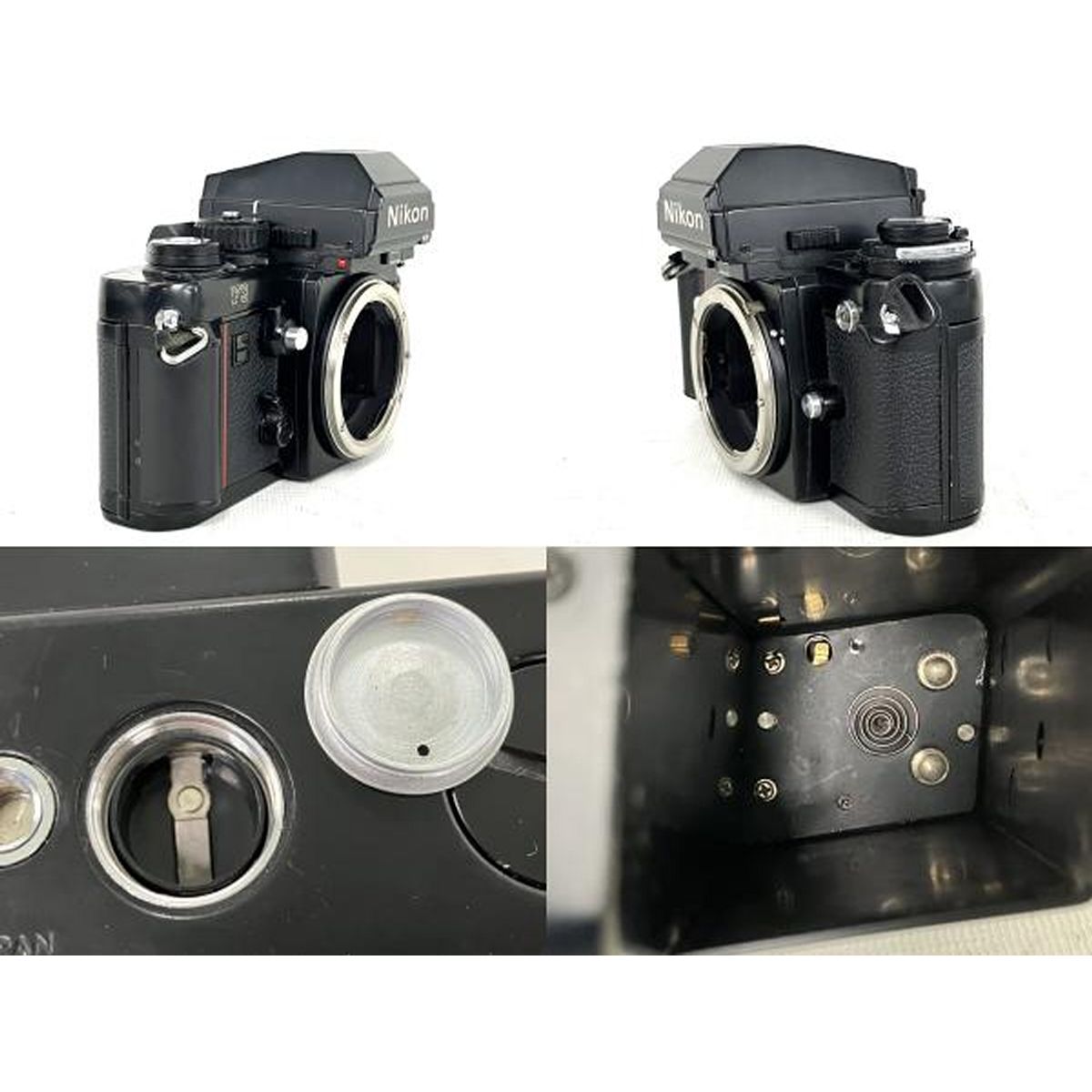  Nikon F 3 HP SLR black MD 4 モータードライブ セット フィルム カメラ ボディ ニコン 一眼レフカメラ(フィルム) フィルムカメラ