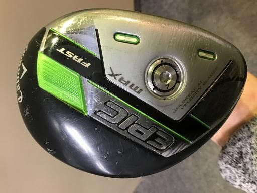 【中古】 キャロウェイ EPIC MAX FAST U5 ユーティリティ UT Speeder EVOLUTION for CW 40(2021 EPIC UT) (フレックスSR) メンズ 男性用 右利き 右用 Cランク ゴルフクラブ