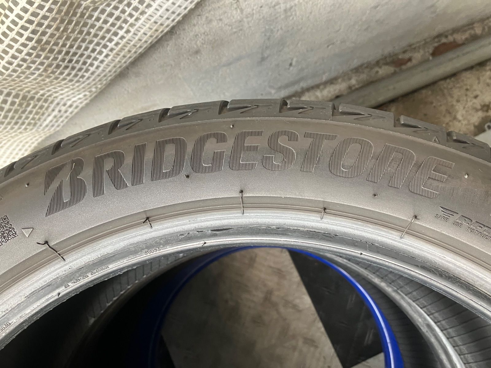 み 255 40 R 18 99 Y 製 TURANZA T 005 ︎ ブリヂストン トランザ BMW承認ランフラットタイヤ2本