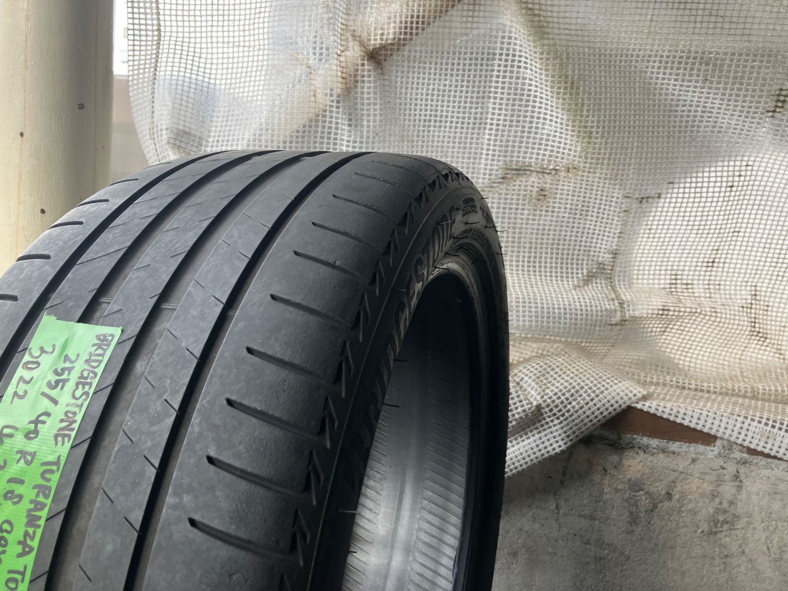  み 255 40 R 18 99 Y 製 TURANZA T 005 ︎ ブリヂストン トランザ BMW承認ランフラットタイヤ2本 18インチ サマータイヤ ノーマルタイヤ