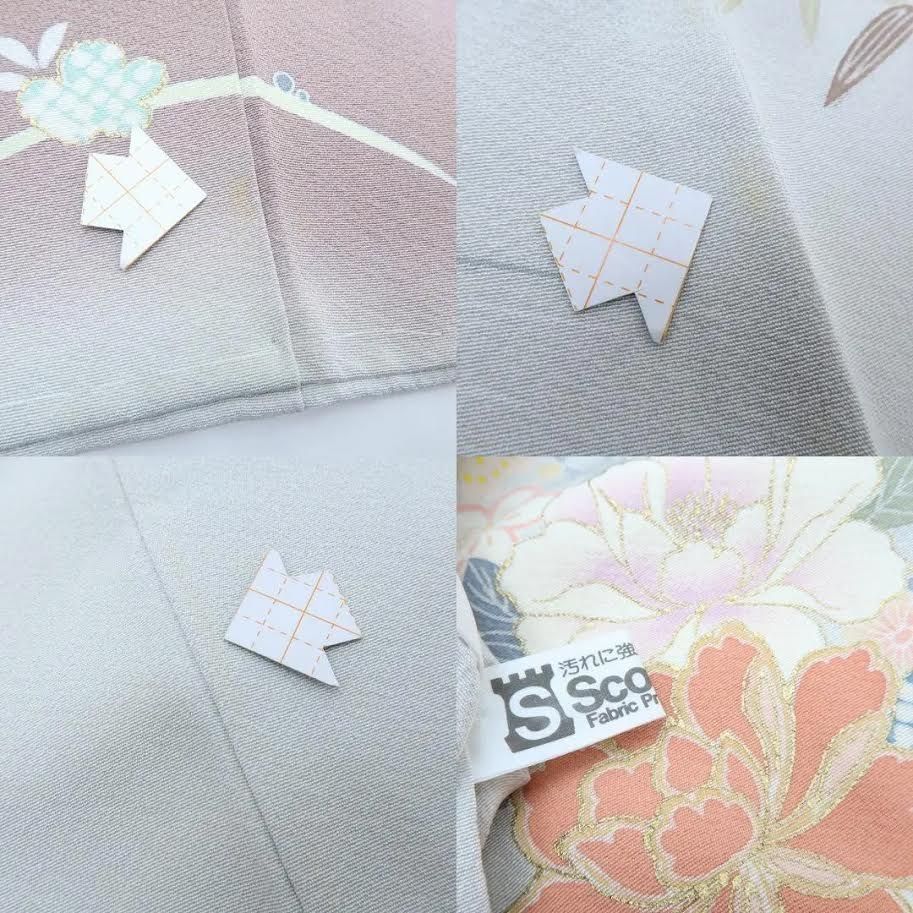 専用Y3680◇新品 正絹 仕付け糸付 手縫い仕立て 宝尽くし 訪問着 着物 百華❀Y3684◇美品未着用 正絹 仕付け糸付 手縫い仕立て 訪問着 着物