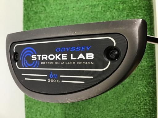 オデッセイ STROKE LAB 6 M 34インチ パター PT スチール フレックスその他 メンズ 男性用 右利き 右用 Dランク ゴルフクラブ