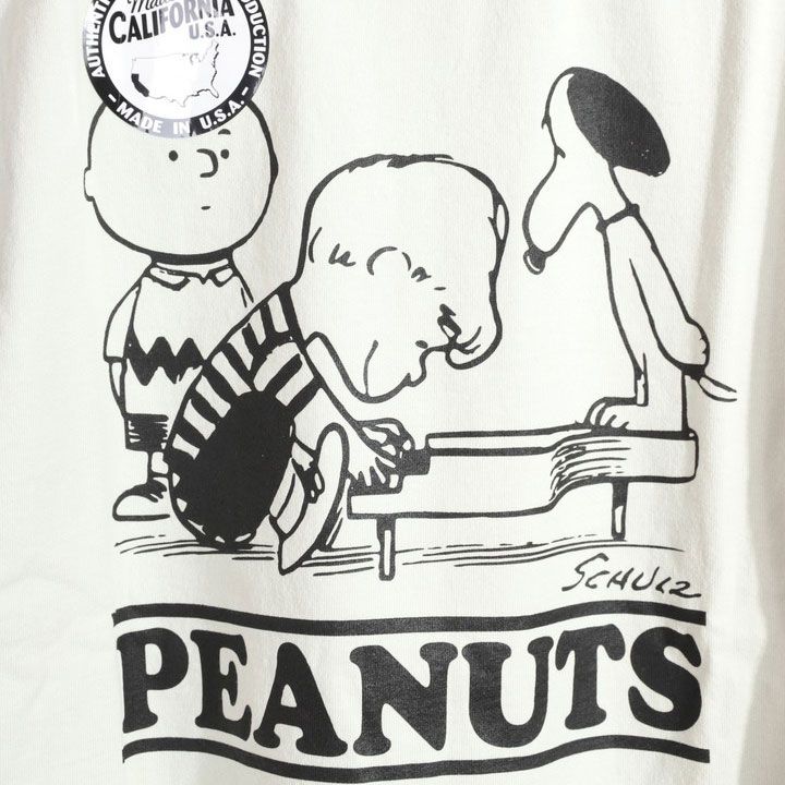 Vintage PEANUTS ヘヴィーオンス ロンT PELT-2403 サックスグレー