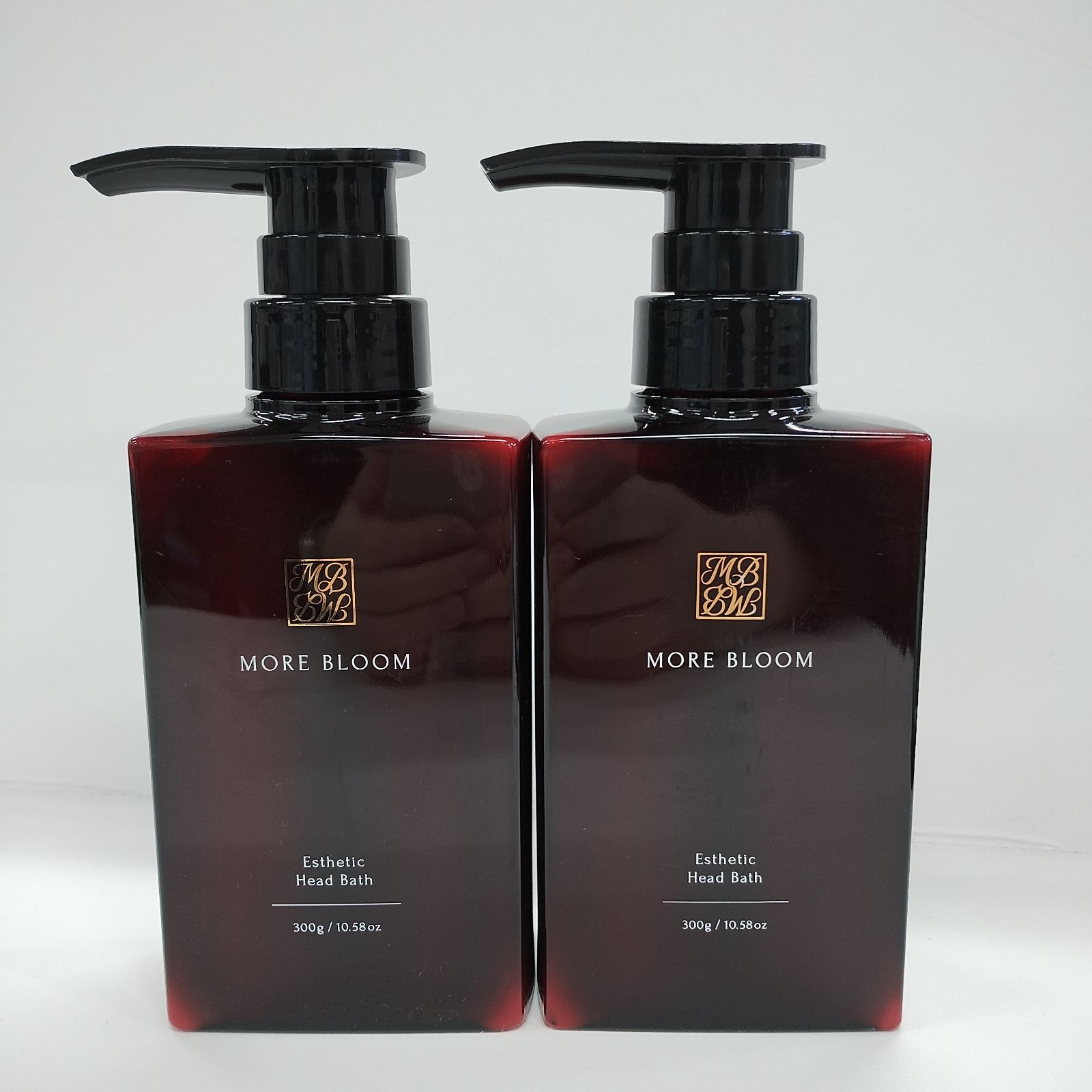 MORE BLOOM エステヘッドバス シャンプー 300g+ 詰め替え用2個 モア