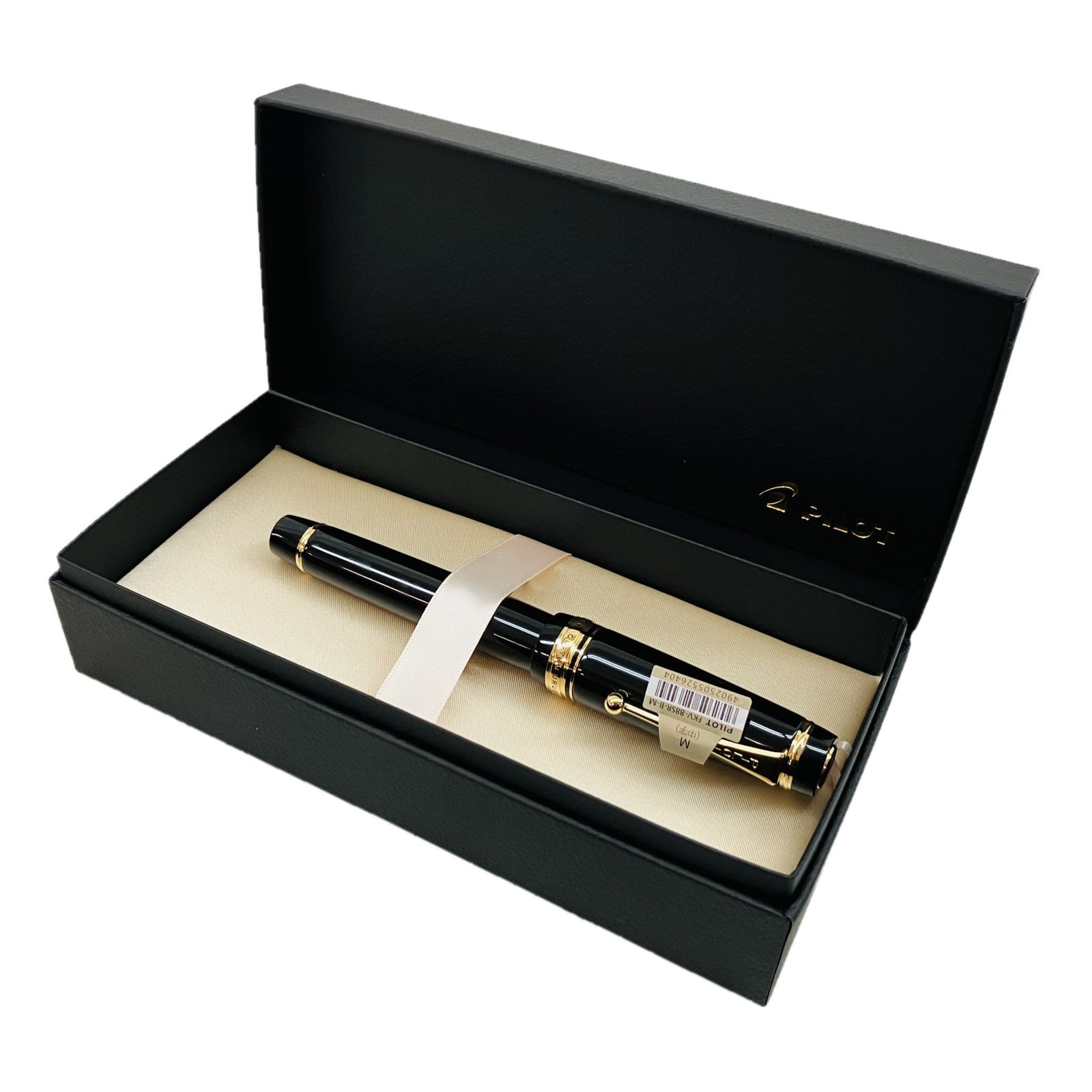 PILOT FKV-88 SR-B-M ブラック 中字 万年筆 文房具 漆 パイロット