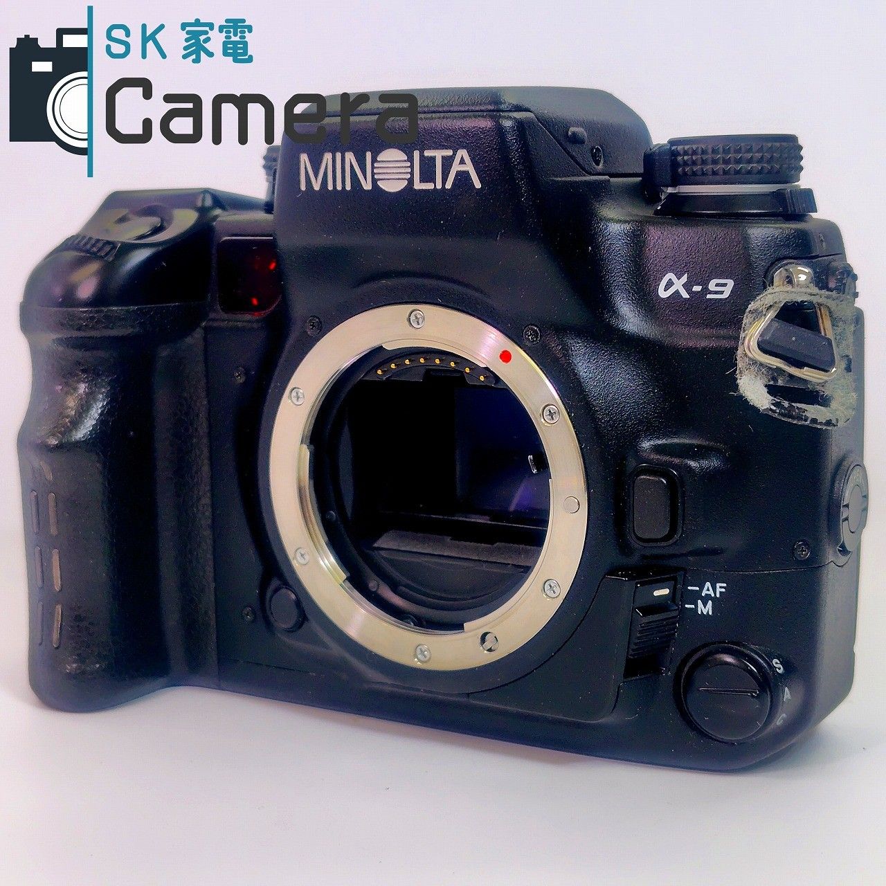 MINOLTA α-9 ボディ フィルムにて 済 ミノルタ ベタつき無