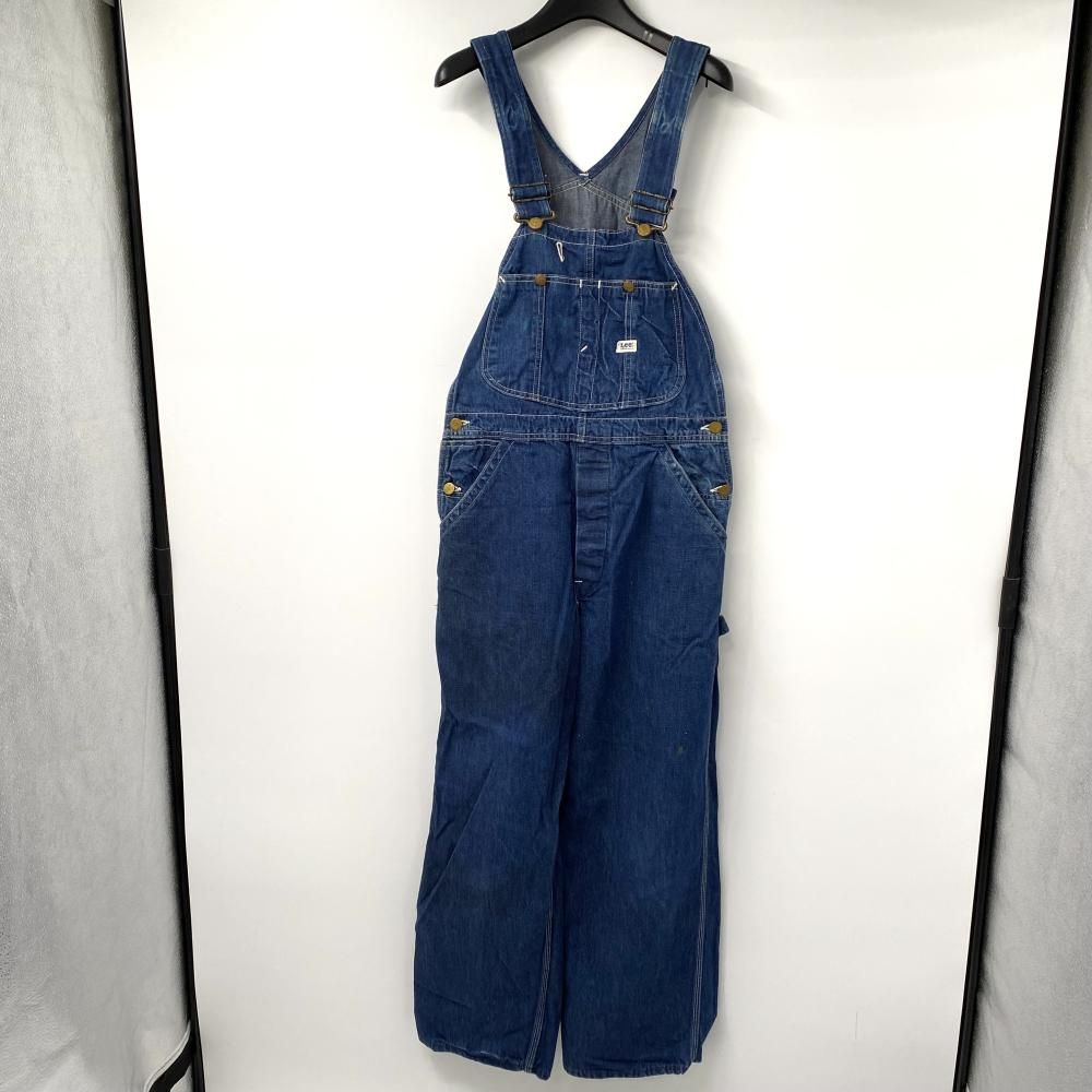60s Lee 混在期 JELTDENIM オーバーオール インディゴ リー 17