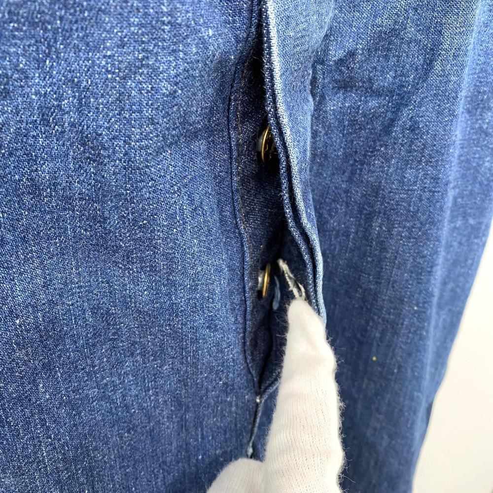 中古】60s Lee 混在期 JELTDENIM オーバーオール インディゴ リー[17