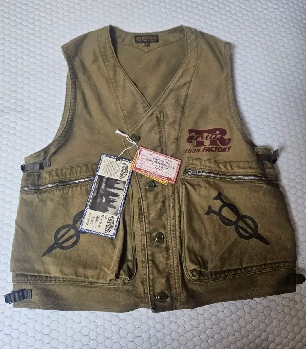 WHEELERS フリーホイーラーズ スピード エンジニア ベスト 44サイズ