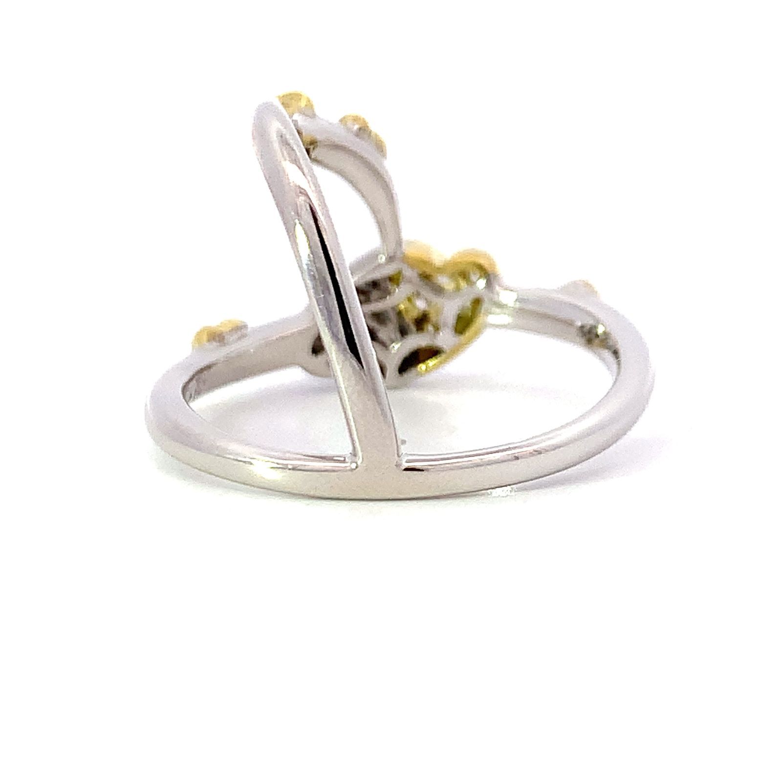 KARATI カラッチ　k18WGダイヤモンドリング KARATI / カラッチ ダイヤリング K18WG 0.11ct/0.23ct 13号 指輪