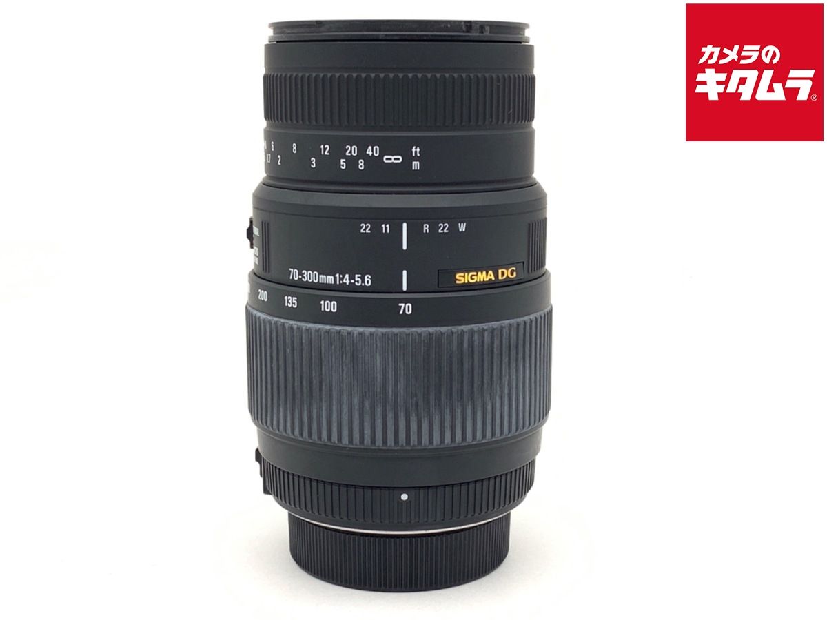 並品 シグマ 70-300 mm F 4-5.6 DG MACRO ニコン用