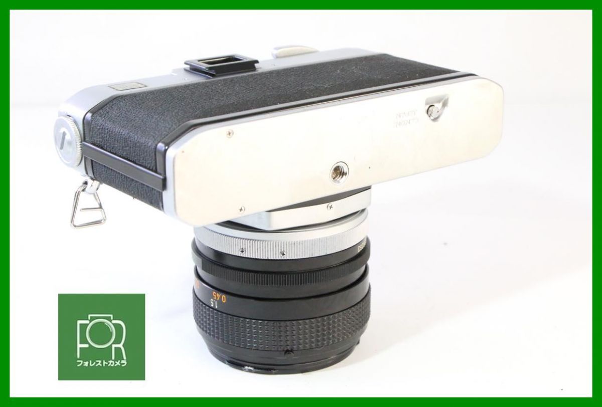 点検済 キヤノン Canon FTb FD 50mm F1.4 S.S.C. マーク シャッター全速 露出計 絞り完動 5018