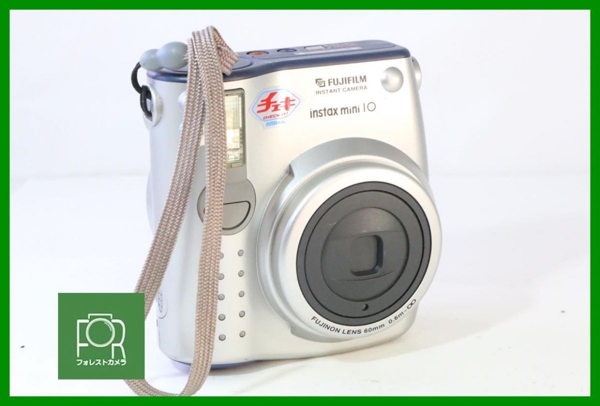 点検済 富士フイルム FUJIFILM instax mini 10 フラッシュも完動 5013