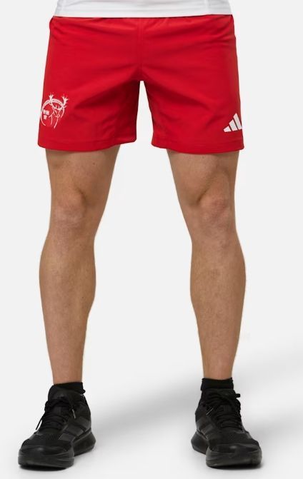 アディダス ラグビー マンスター トレーニング プロ ショート 赤 レッド モデル 日本未発売