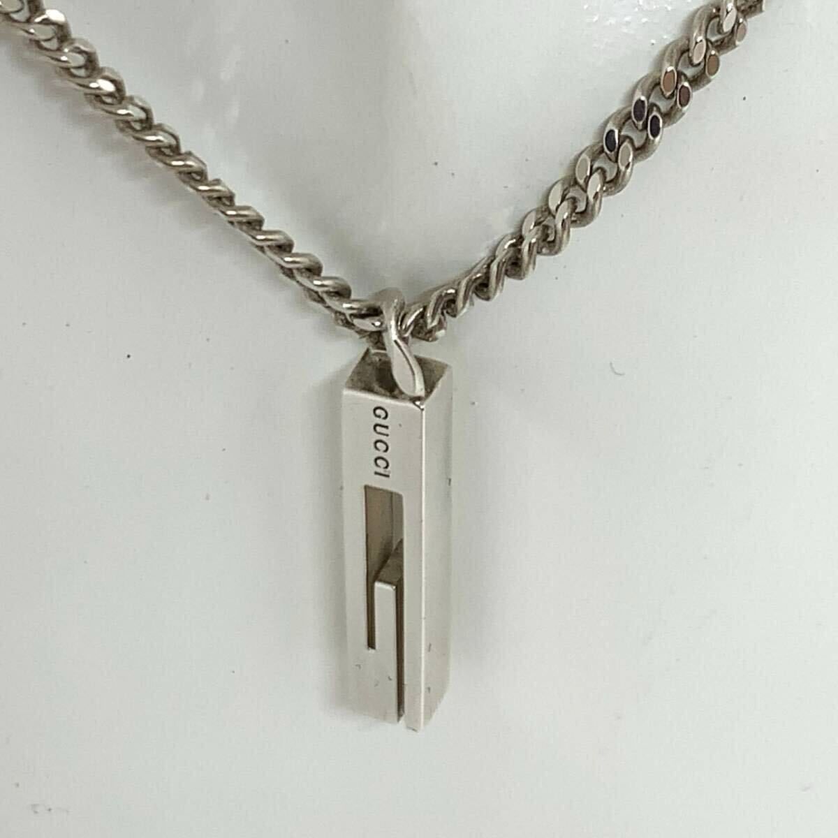 GUCCI gカットアウトg プレート 喜平 ネックレス 034510 - メルカリ