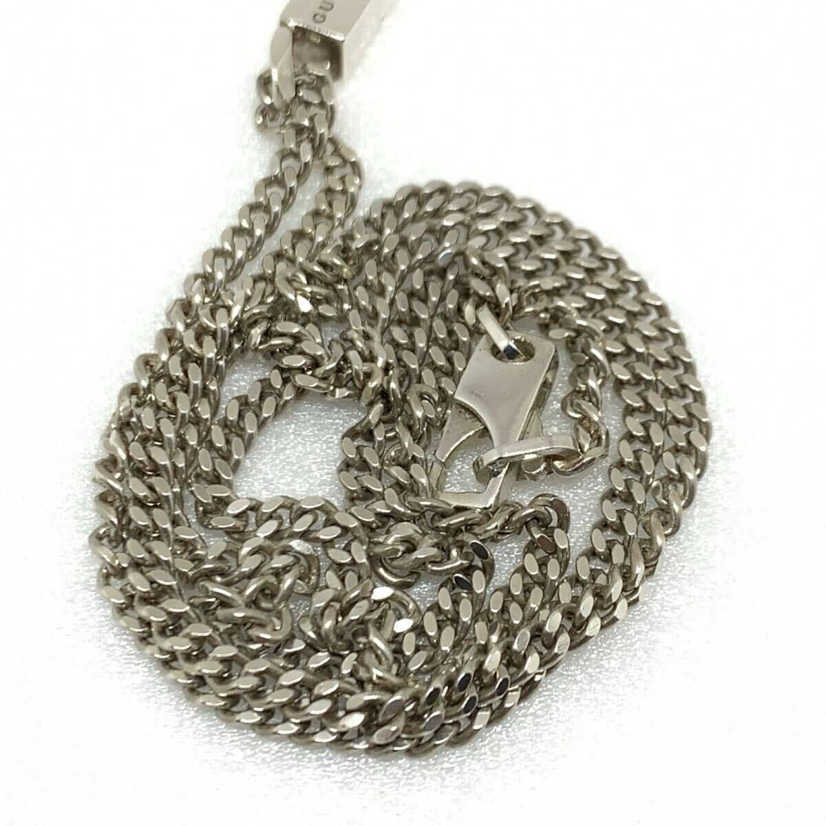 GUCCI gカットアウトg プレート 喜平 ネックレス 034510 - メルカリ