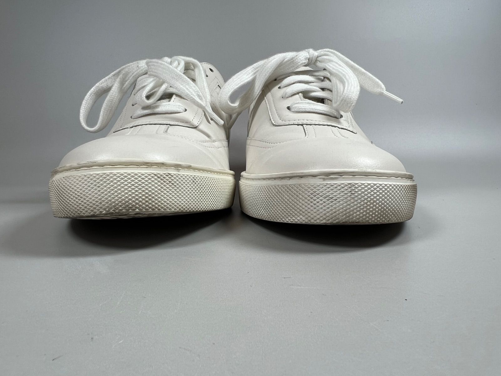 HERMES (エルメス) QUICKER クイッカー レザー ローカット スニーカー