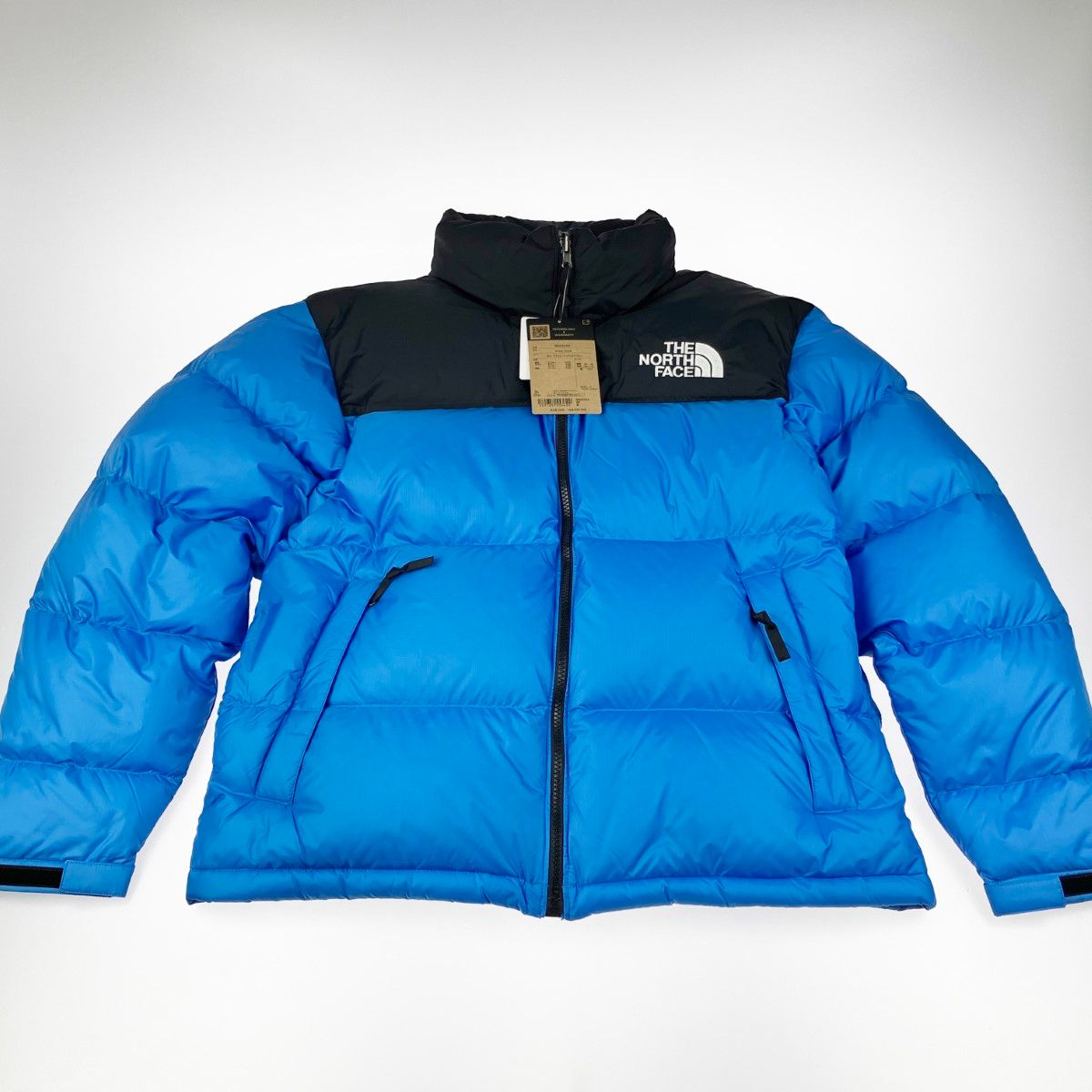 THE NORTH FACE ヌプシジャケット Mサイズ ND92555 ブラック×クリアレイクブルー