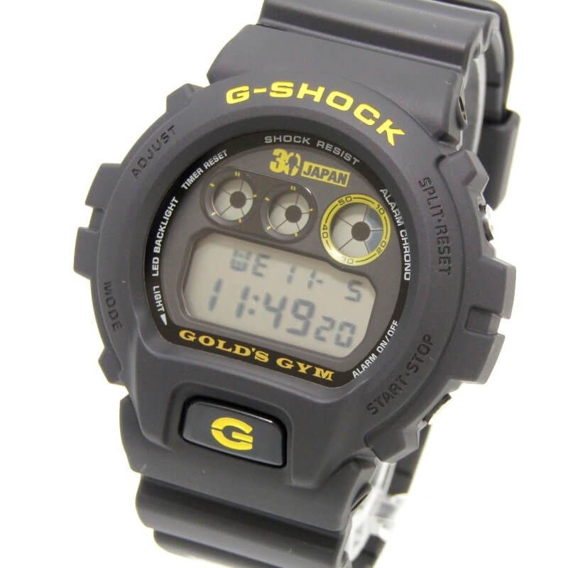 美品 CASIO G-SHOCK Gショック DW-6900X ゴールドジム 30周年記念 本体
