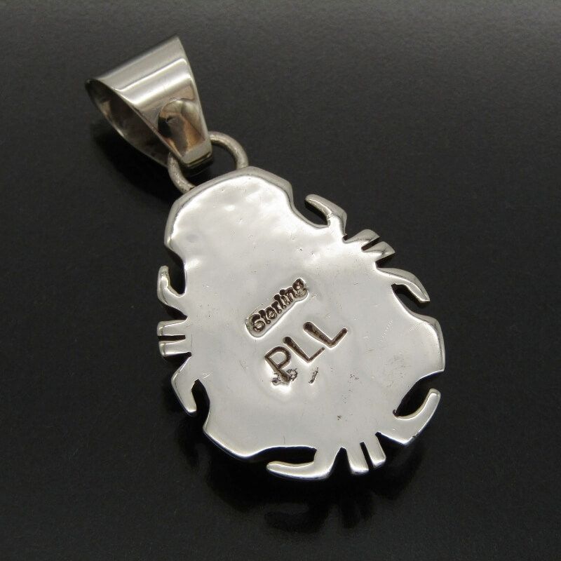  Patrick Laura Lincoln ナバホ族 ペンダント ターコイズ インレイ PLL マルチストーン パトリック＆ローラリンカーン ネックレス アクセサリー