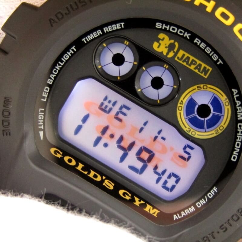 美品 CASIO G-SHOCK Gショック DW-6900X ゴールドジム 30周年記念 本体