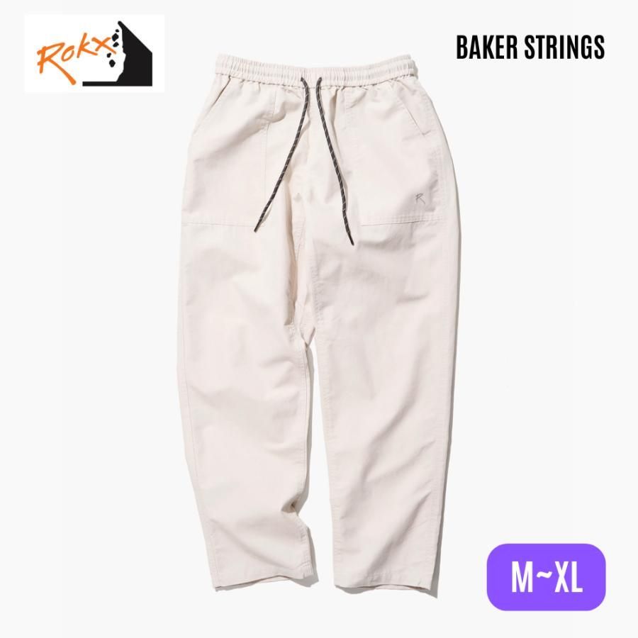 【新品/未使用】ROKX ロックス BAKE STRINGS ベイカーストリングス イージーパンツ