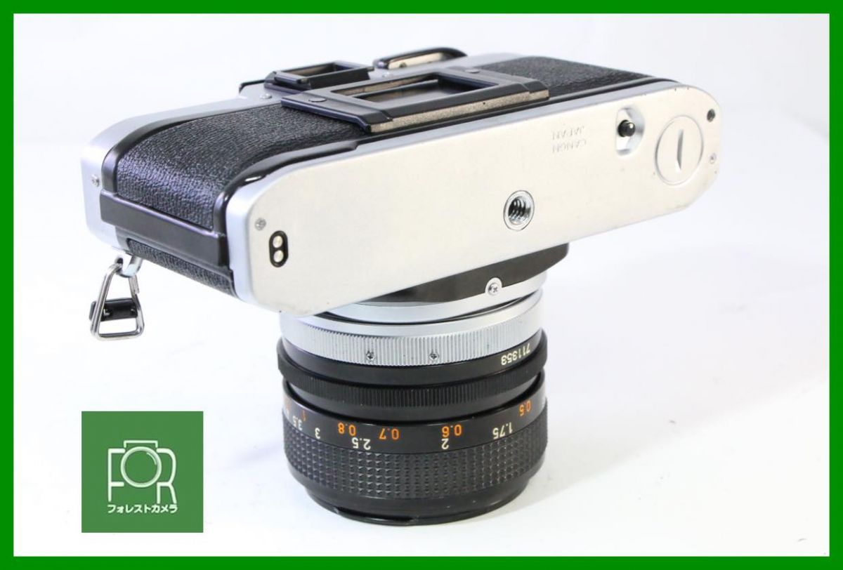 点検済 キヤノン Canon AE-1 FD 50mm F1.4 S.S.C. シャッター全速 露出計 絞り完動 5650