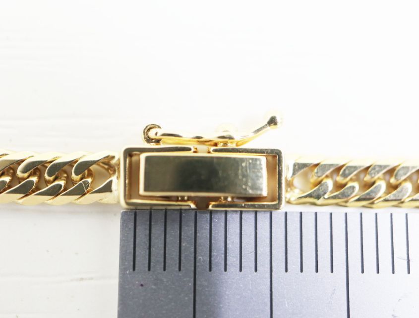 K 18 キヘイ 喜平 ネックレス 6面ダブル 20 4ｇ 6メンダブル 18金 イエローゴールド 750 YG ジュエリー