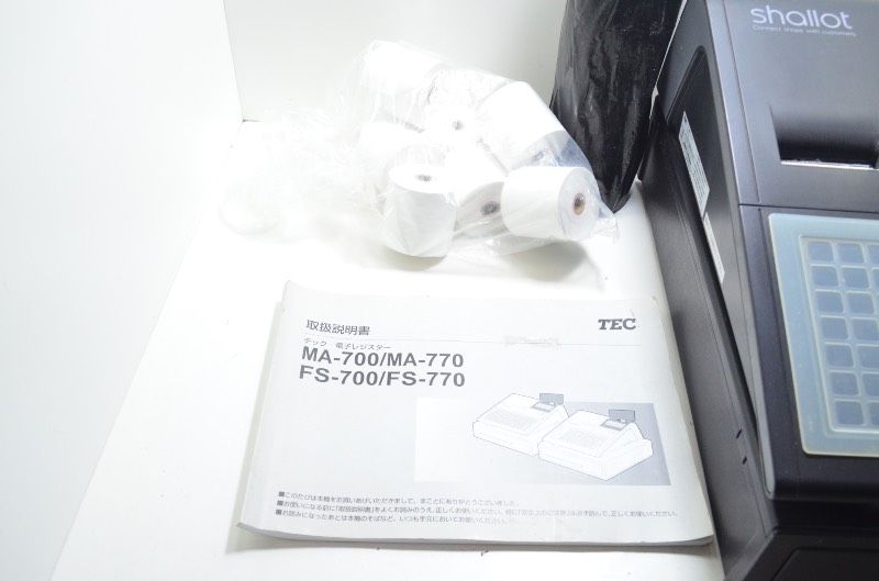送料無料】 テック TEC shallot MA-770 電子レジスター POSレジ