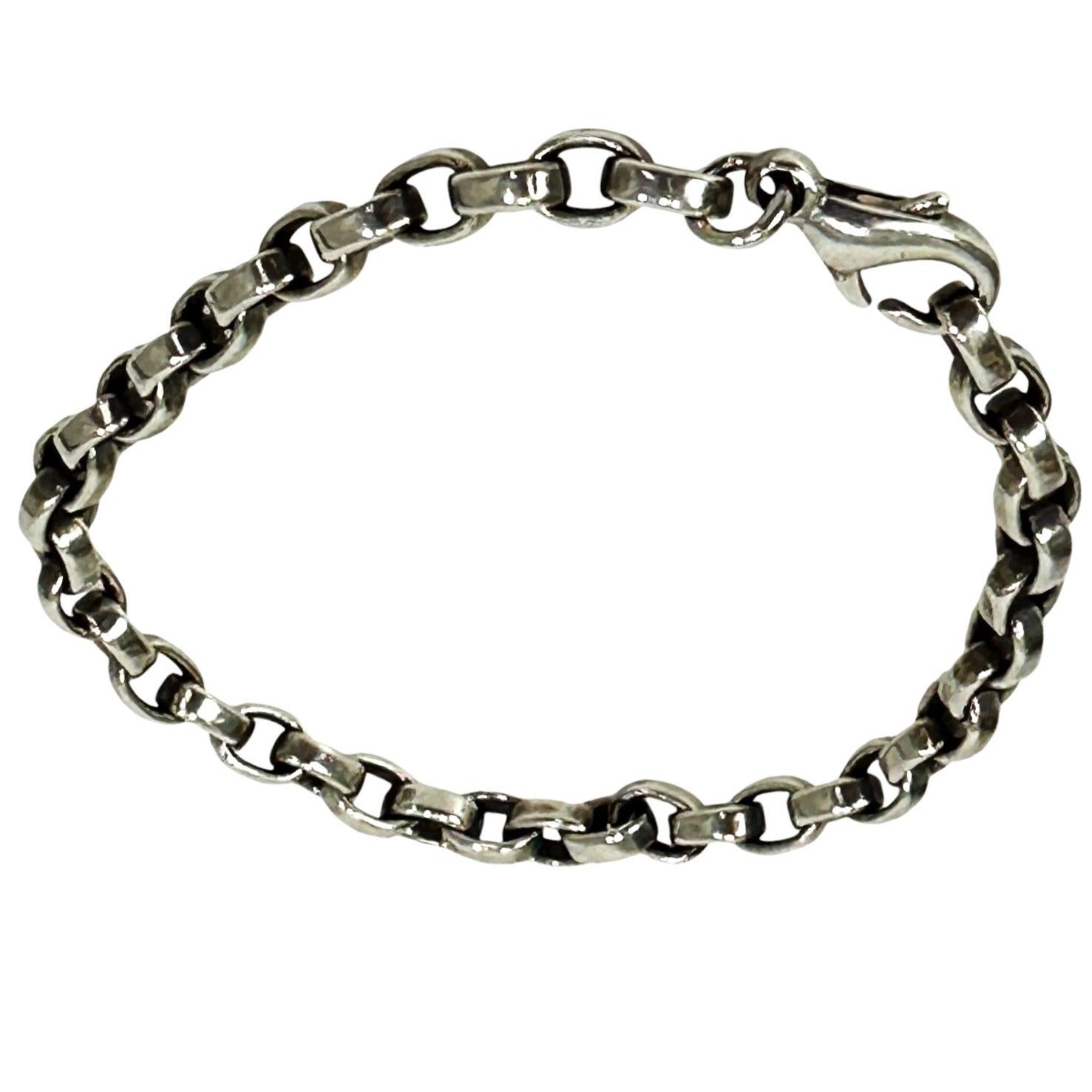 Tiffany&Co.】ティファニー オーバルリンク ブレスレット AG925