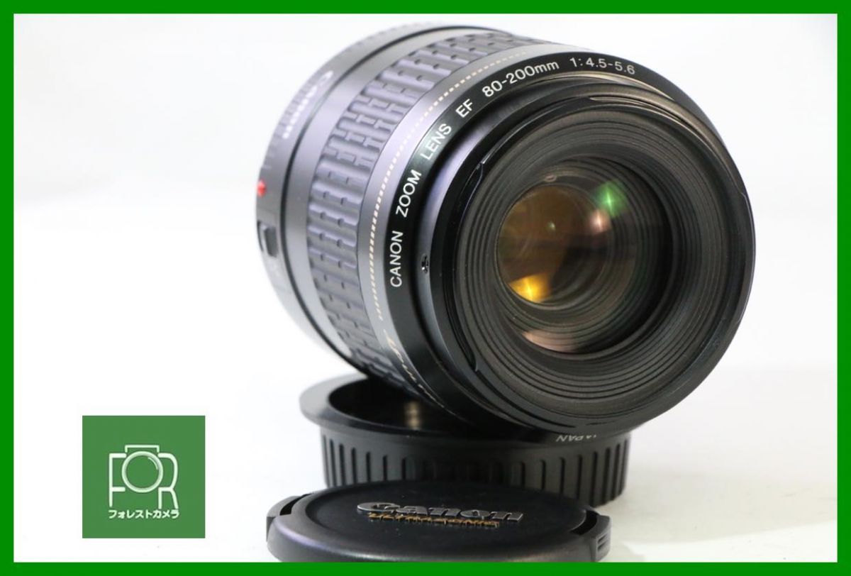 点検済 キヤノン Canon EF 80-200mm F4.5-5.6 USM 前後キャップ付き 5641