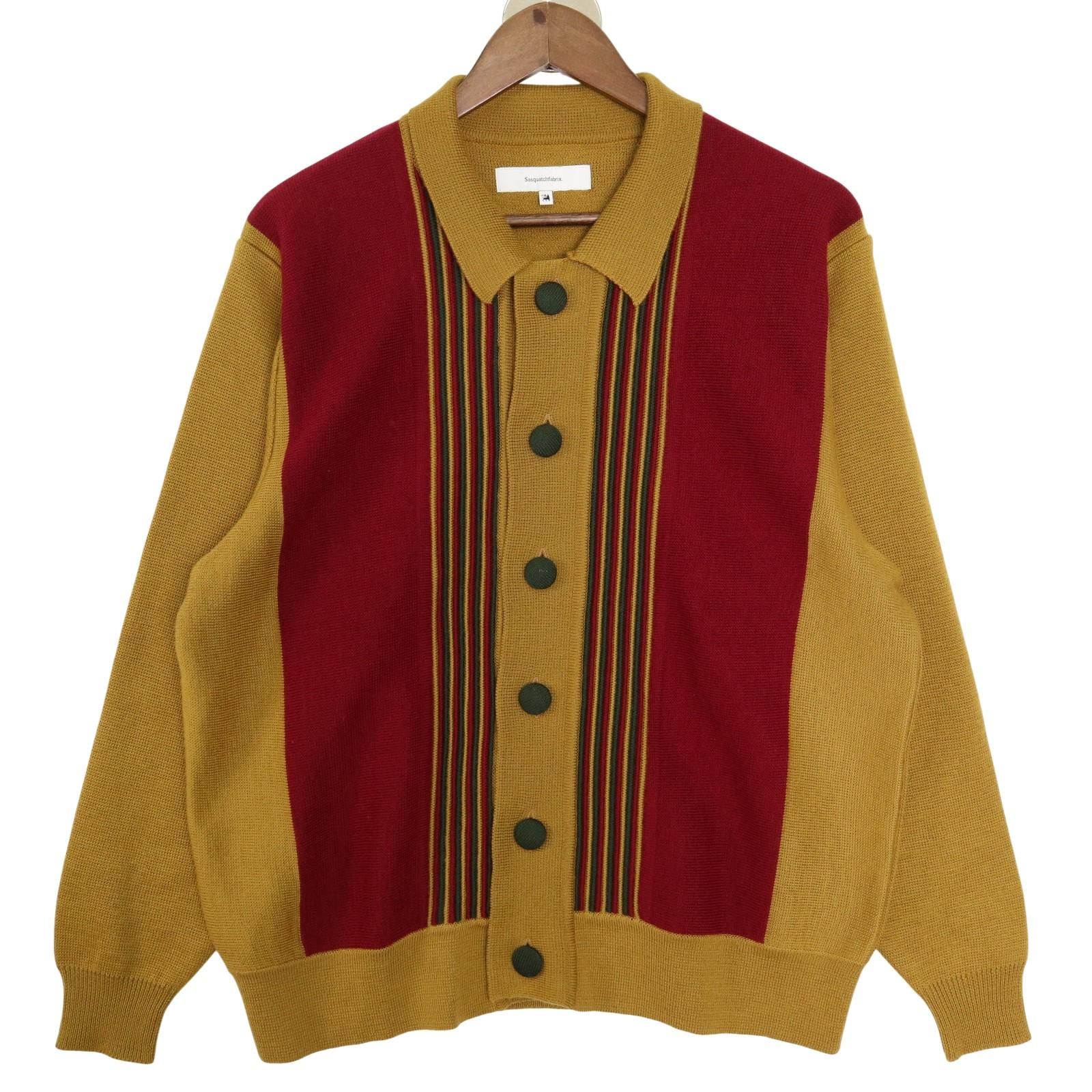 Sasquatchfabrix. サスクワッチファブリックス 21AW-KNN-004 RETRO CARDIGAN ニット カーディガン RM1256-008 228