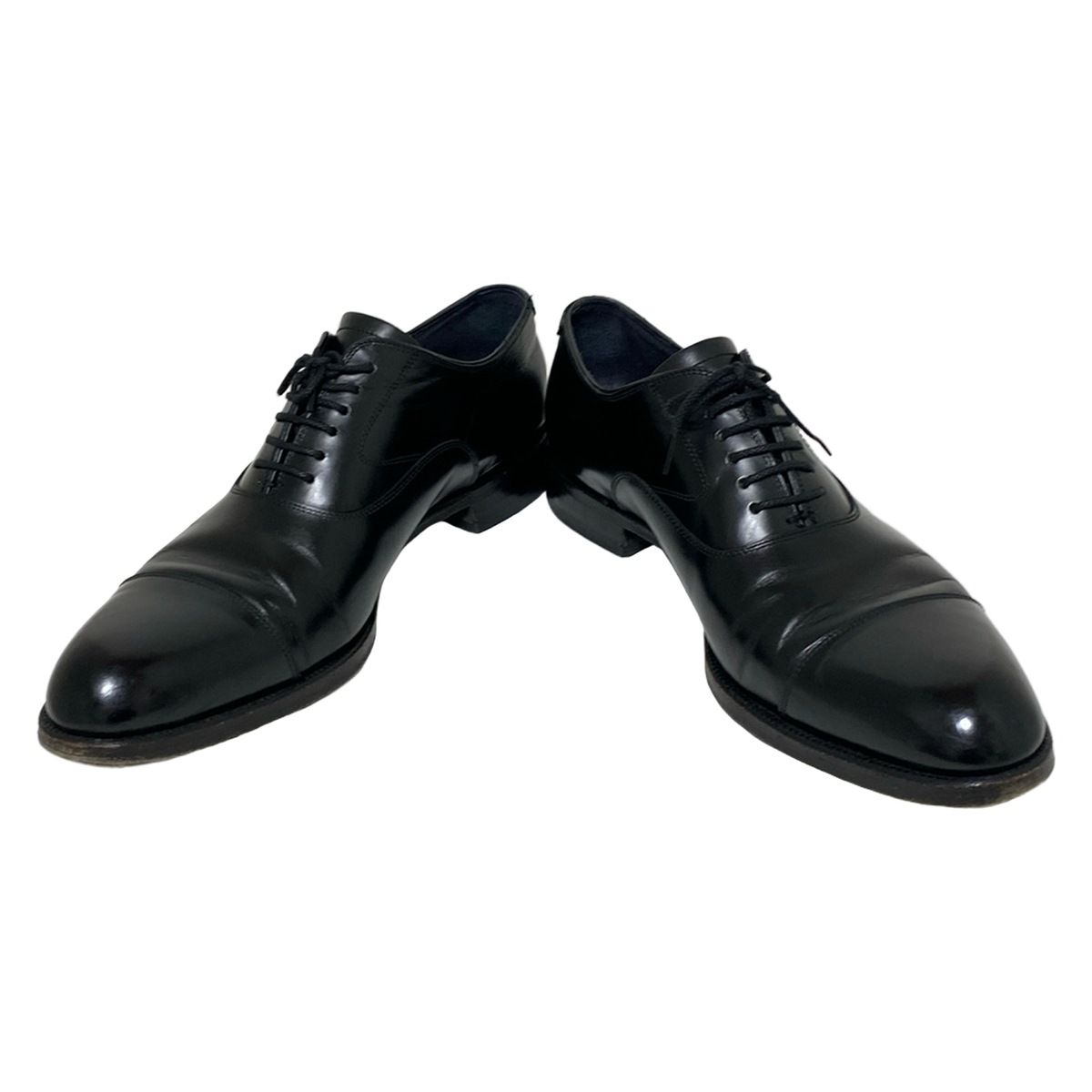 JOHNSTON-MURPHY ジョンストンアンドマーフィー シューズ 55 メンズ - 黒 レザー