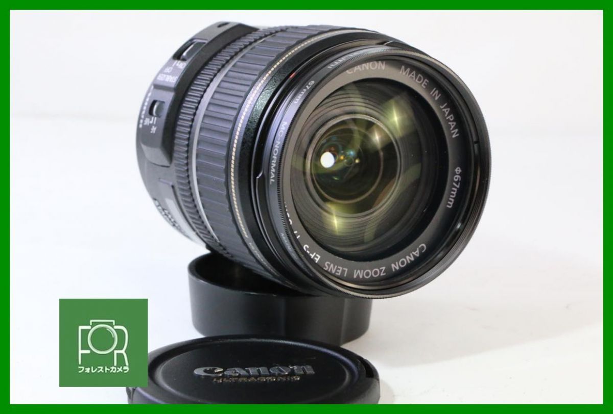 点検済 キヤノン Canon EF-S 17-85mm F4-5.6 IS USM AF完動 E353