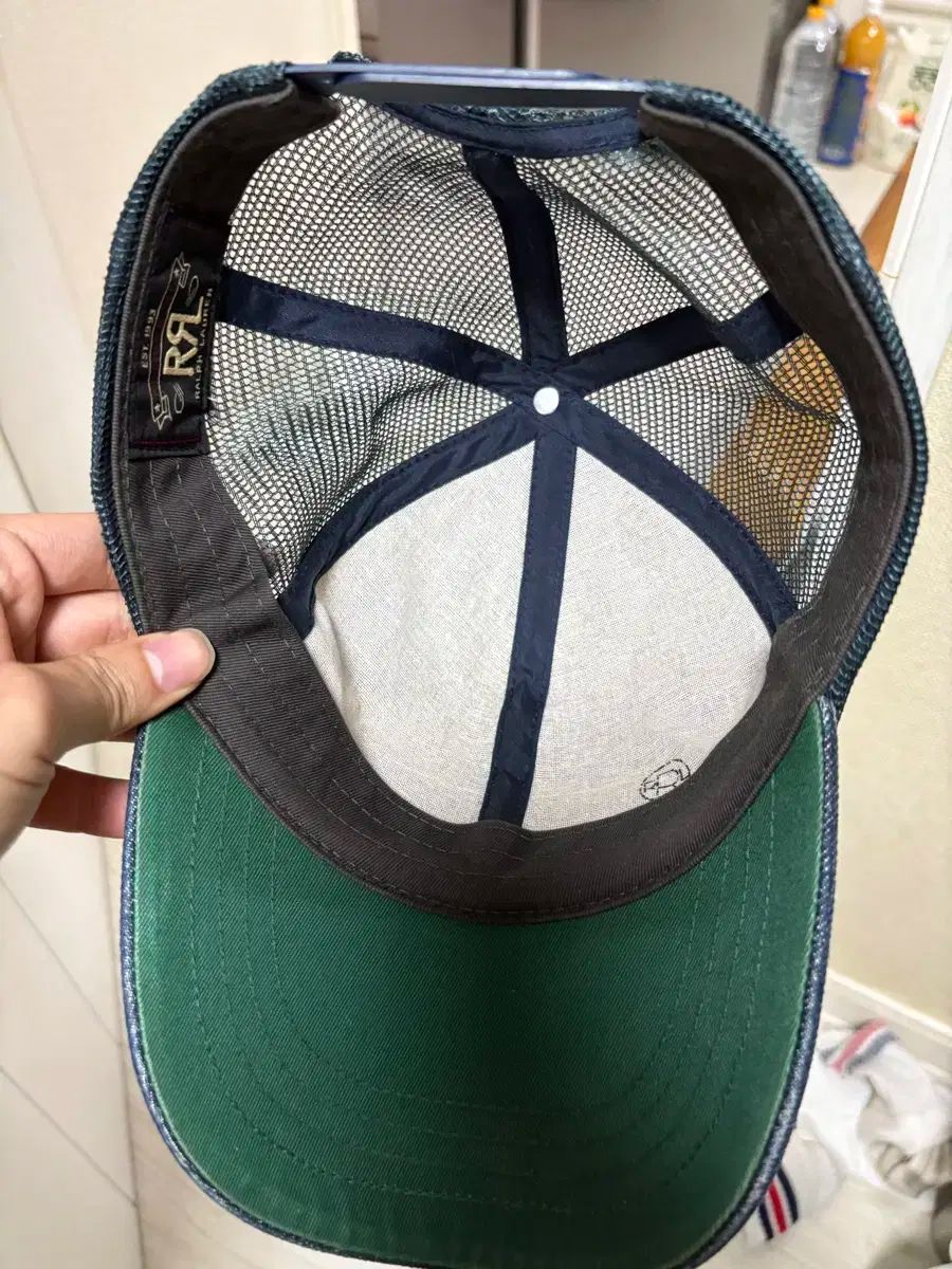 RRA ダブルアールエル デニム ベースボールキャップ